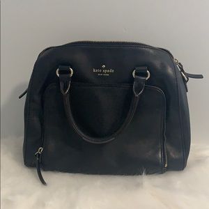 Kate Spade black leather bag